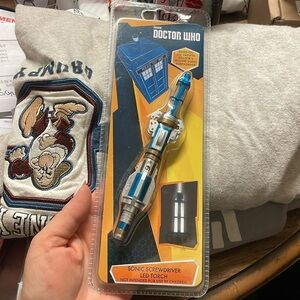 Doctor Who 12th Twelfth Doctor sonic screwdriver LED torch flashlight ZEON new